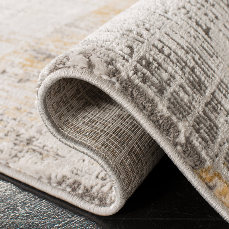 Ahanu Abstract Area Rug, Rectangle 122 x 183 cm