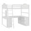 Lit mezzanine avec bureau en U-1627704183