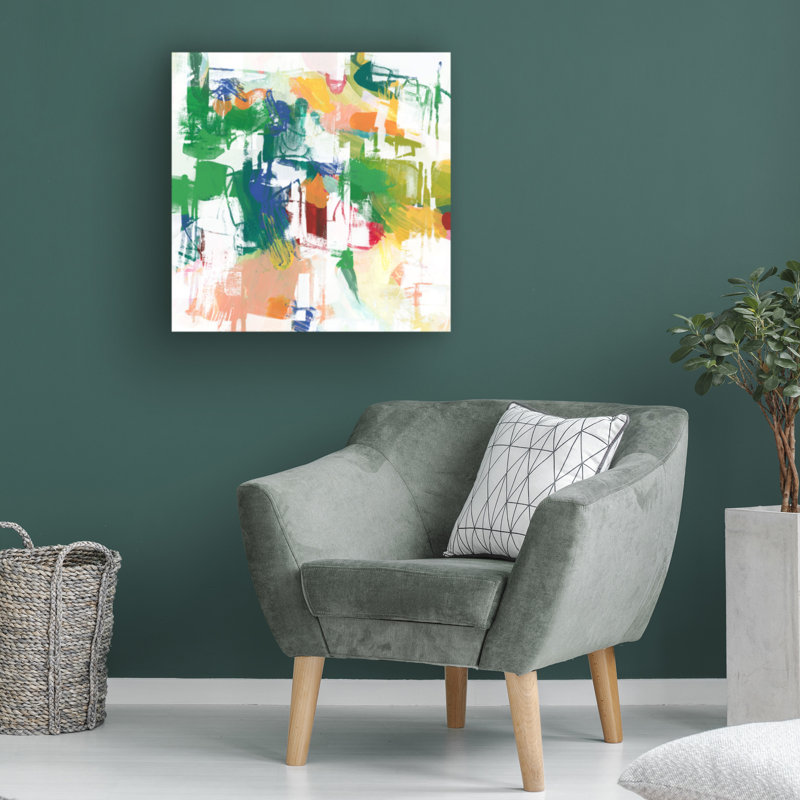 Art mural sur toile Wrought Studio ™ June Erica Vess Color Board II, H 14 po x l 14 po