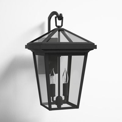 Lalla 3 Light Empire Outdoor Aluminum Wall Light