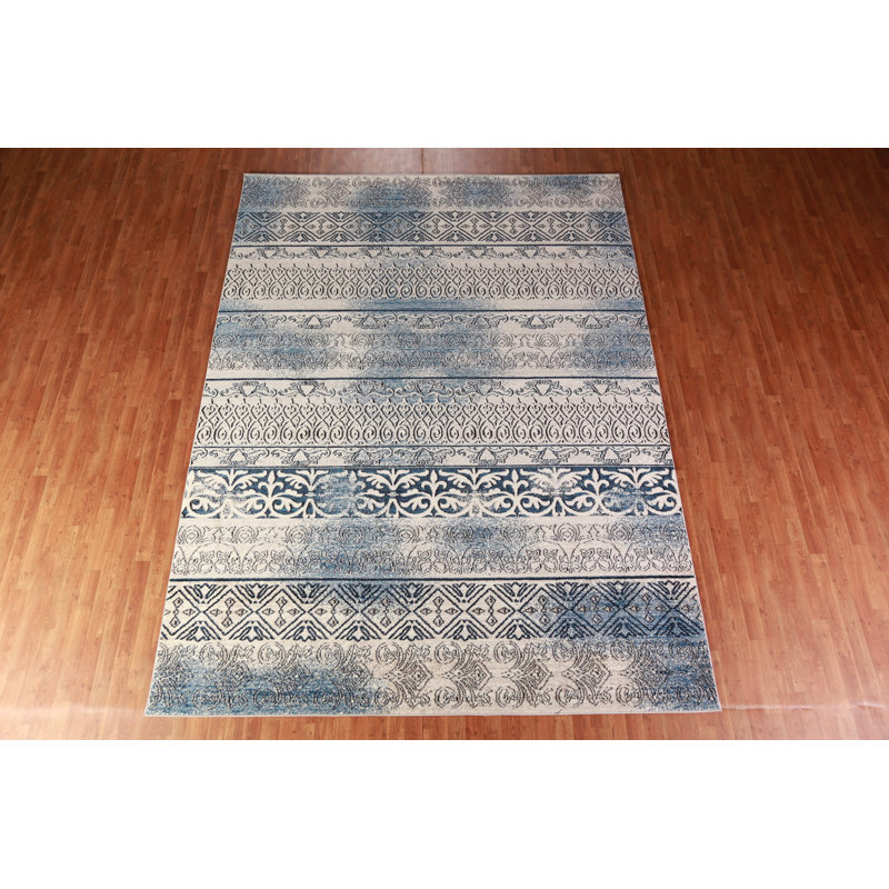 Transitional Oriental Area Rug 9x12