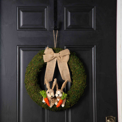 Faux Moss Silk 18'' Wreath
