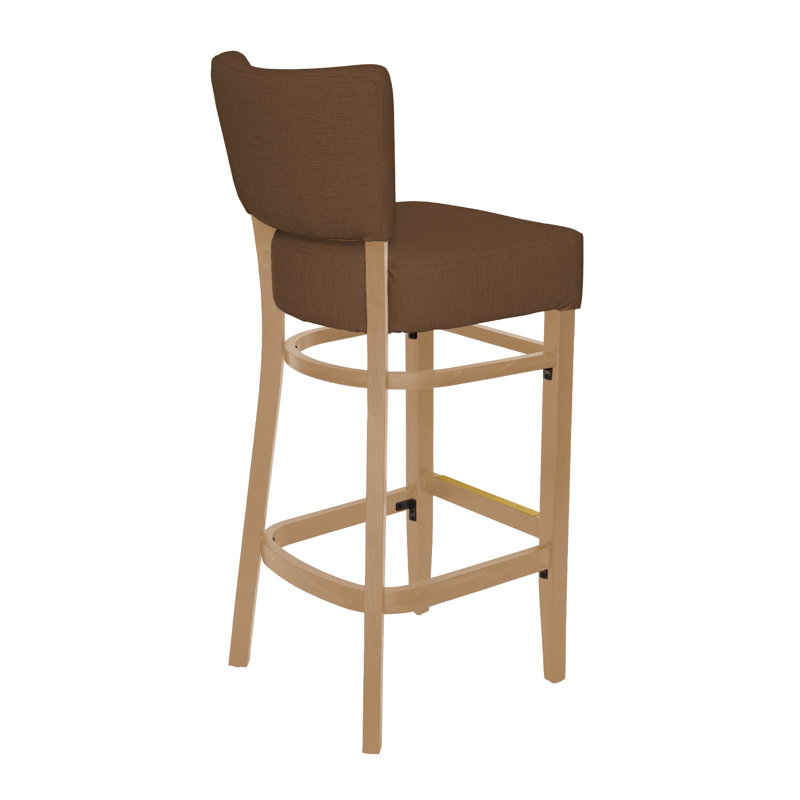 Tabouret de bar Madison, Bois naturel, Marron clair