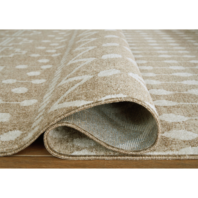 Vaudie Washable Indoor Rug, Rectangle 5' x 7'