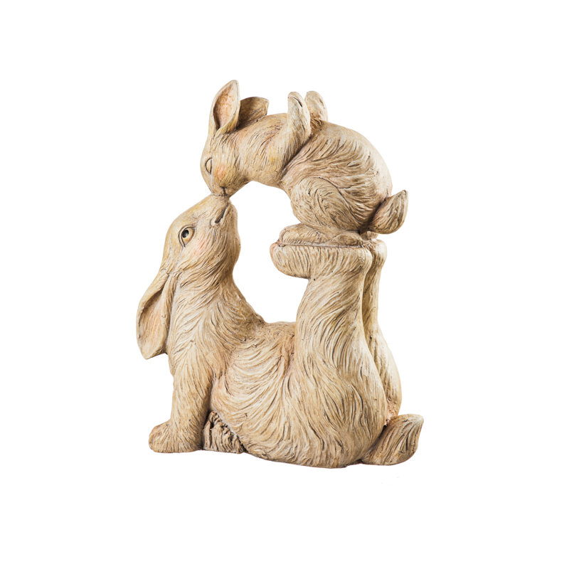 Alduino Rabbit Metal Garden Statue