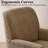 28.7" Upholstered Armchair With Tight Back And Solid Wood Legs-23430776