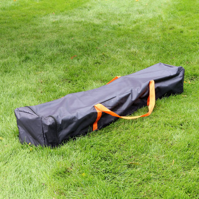SunnyDaze Decor Black Fabric Storage Bag for Canopy
