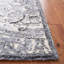 Tapis géométrique ivoire / gris en laine / coton touffeté à la main Bathilde-1356476320