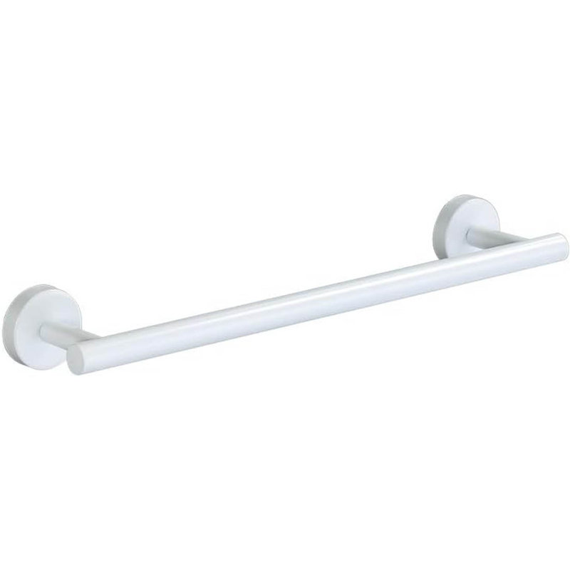 40cm Wall Mounted Required Towel Bar, White