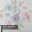 Rideau de douche rose avec 12 crochets-656858740