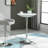 Andren Galvanized Steel Bar Table