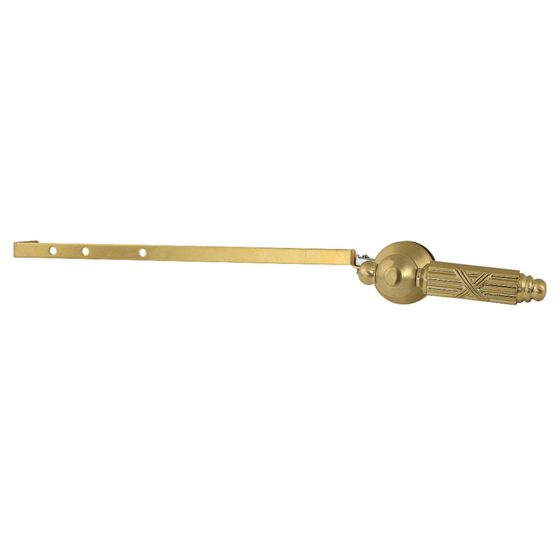 Kingston Brass KTGLD Georgian Universal Front Or Side Mount Toilet Tank Lever, Laiton poli