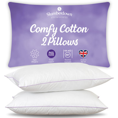 Comfy Cotton Firm Support Pillow