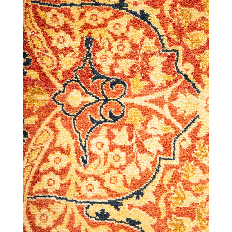 Classic One-of-a-Kind 6' 1" x 8' 10" Hand Knotted Area Rug