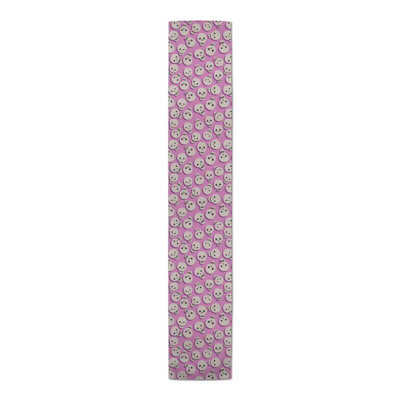 Heinar Pinky Skull Pattern Table Runner