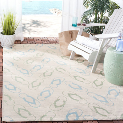 Paugh Performance Geometric Indoor/Outdoor Area Rug