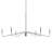 Pilar Extra Large Brushed Nickel 6-Light Chandelier-127380271