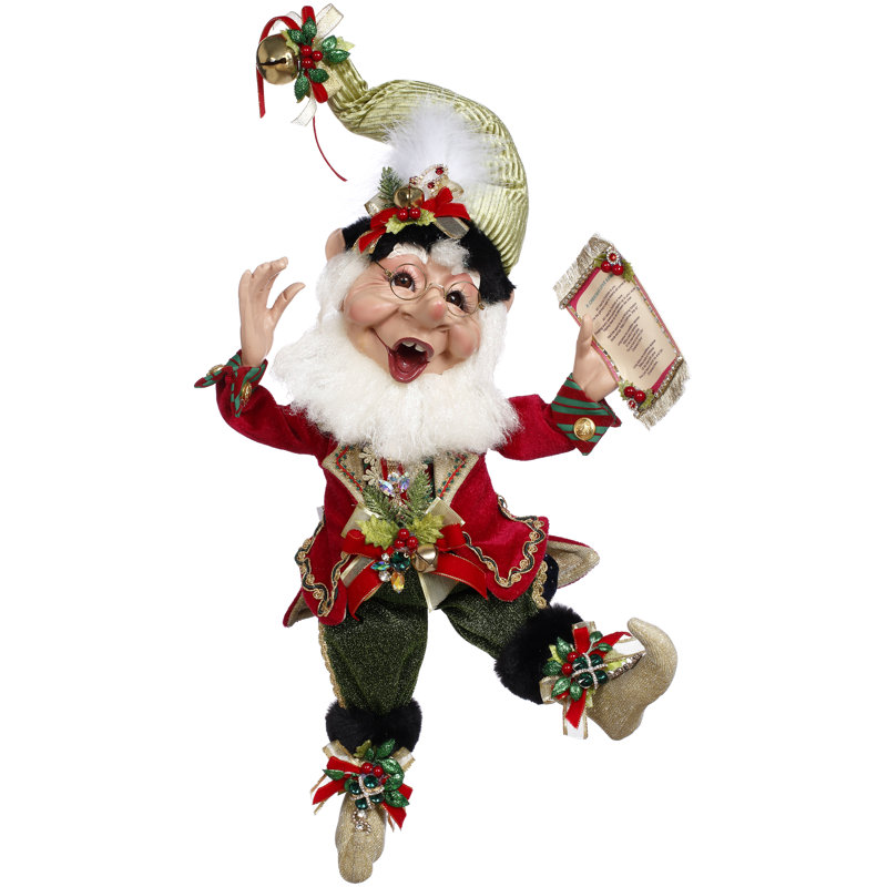 Christmas Carol Elf, Medium - 17 Inches