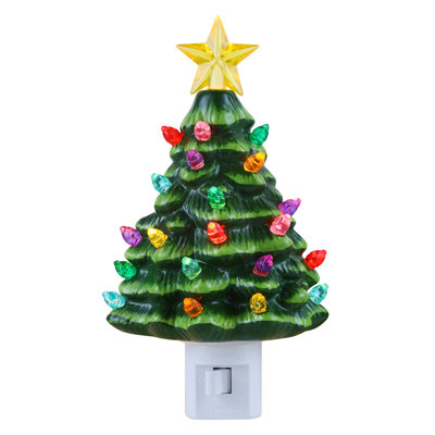 Nostalgic Ceramic Tree Nightlight