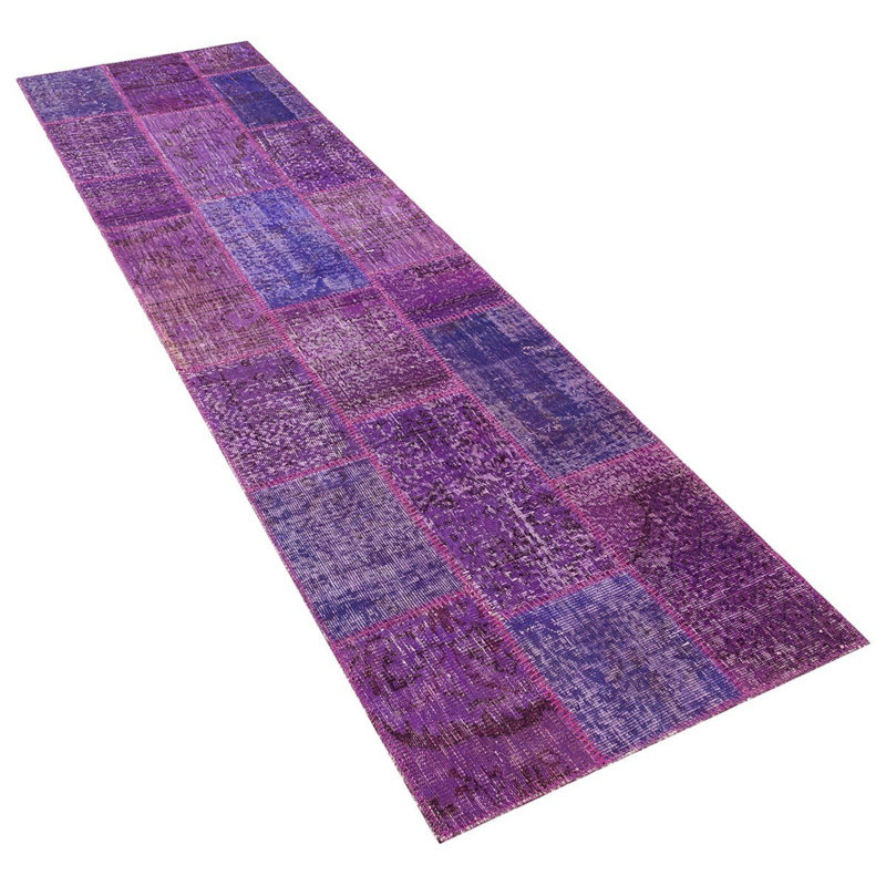 Tapis de couloir mauve Modern