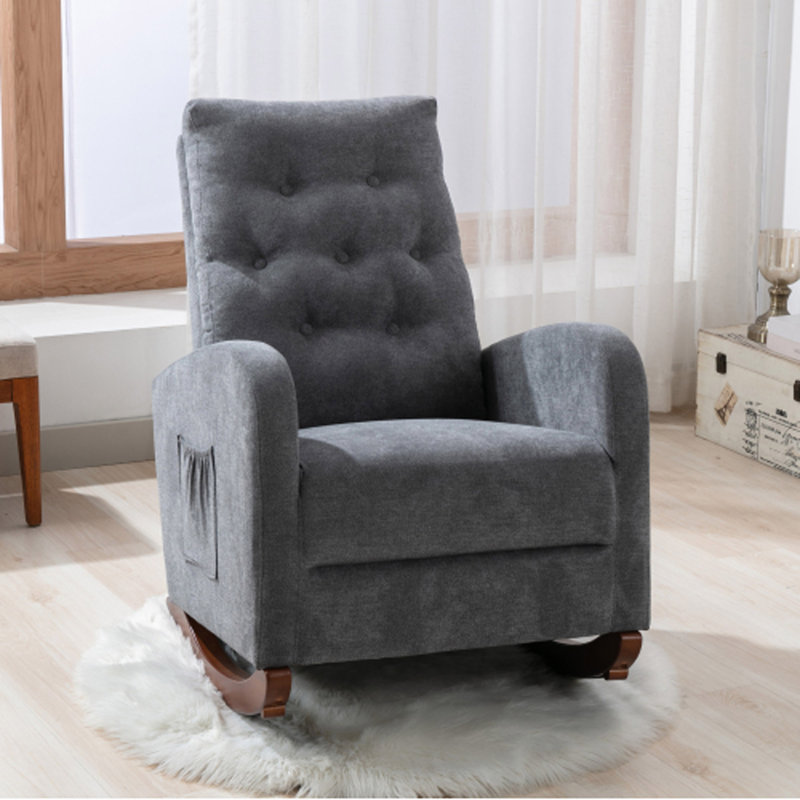 Fauteuil inclinable Lazy Sofa Tatami, Gris antique