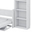 Lit escamotable avec bureau et bibliothèque Murphy-107088676