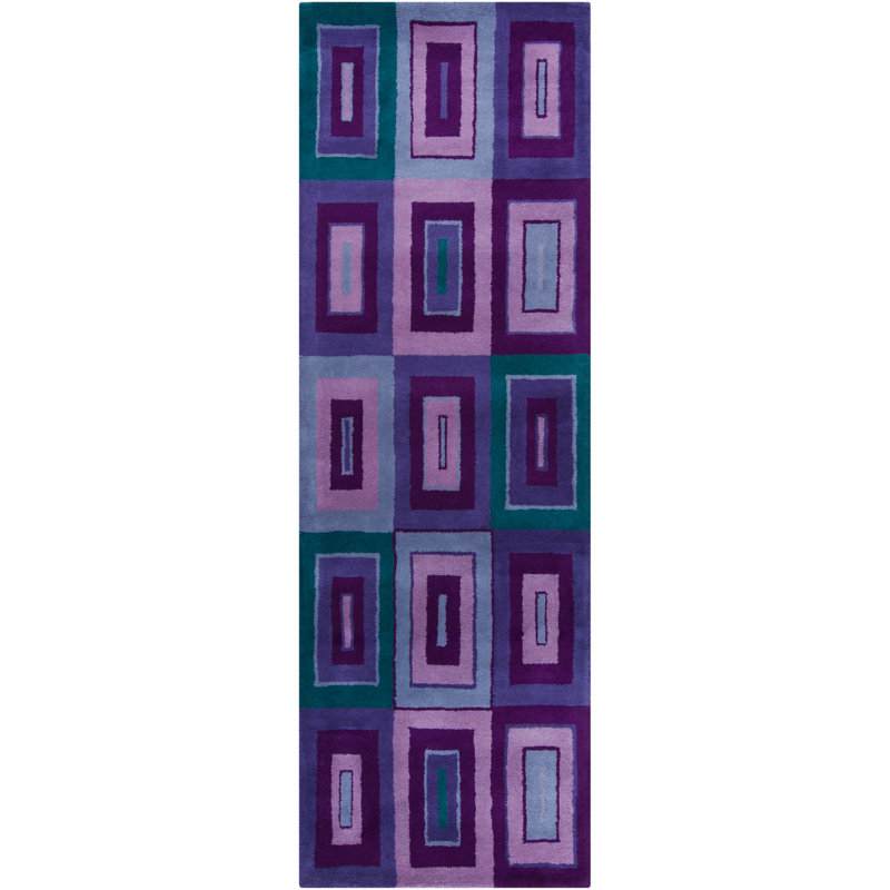 Cheyenn Wool Geometric Indoor Rug, Runner 2'6" x 7'6"