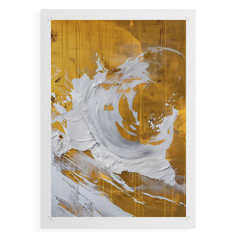 Série ABSTRACT CDxxix - impression sur toile seulement - non encadrée, H 36 po x l 24 po