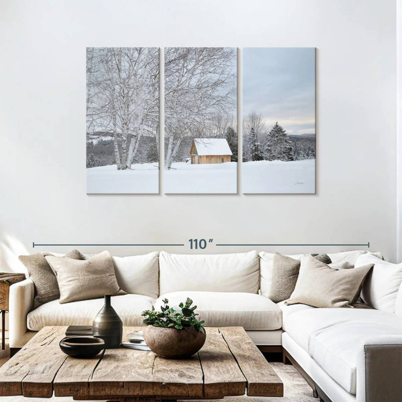 Alvord Barn With A View, 48" H x 74" W
