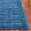 Tapis bleu tissé à la main Caris-1263223028