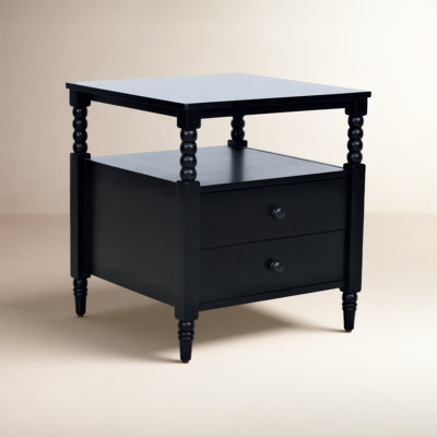 Benbrook 2-Drawer Mahogany Nightstand