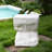 Cleo Outdoor Paito Modern Minimalist MGO Side Table, White