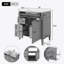 Meuble-lavabo de salle de bain 30 po avec lavabo supérieur, meuble-lavabo moderne avec 2 tiroirs et tiroir basculant, meuble-lavabo simple-1957973058