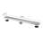 Linear Grid Shower Drain With Leveling Feet-112488999