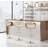 Betuel Swivel Upholstered Adjustable Height Counter Stool with Metal Frame