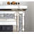 31.5'' W Small Electric Fireplace with Silver Mirrored Mantel, Crushed Diamonds inlay-1307773882
