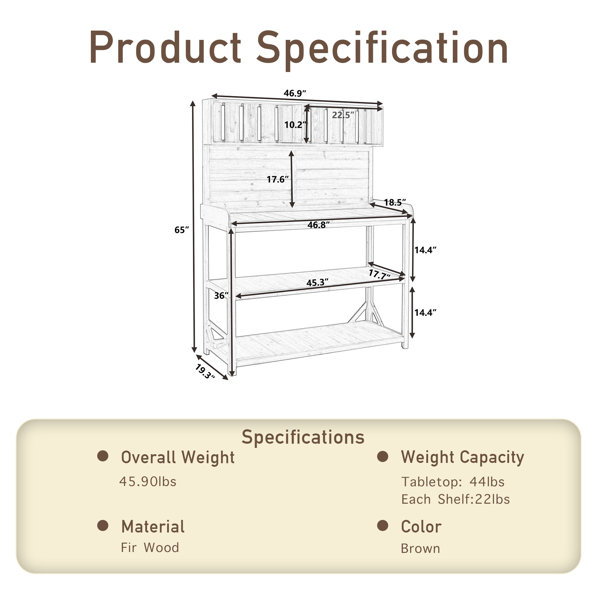 Dimensions du produit