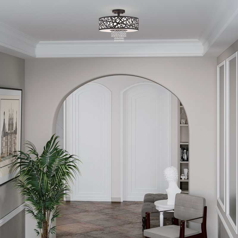 Semi Flush Mount, Bronze