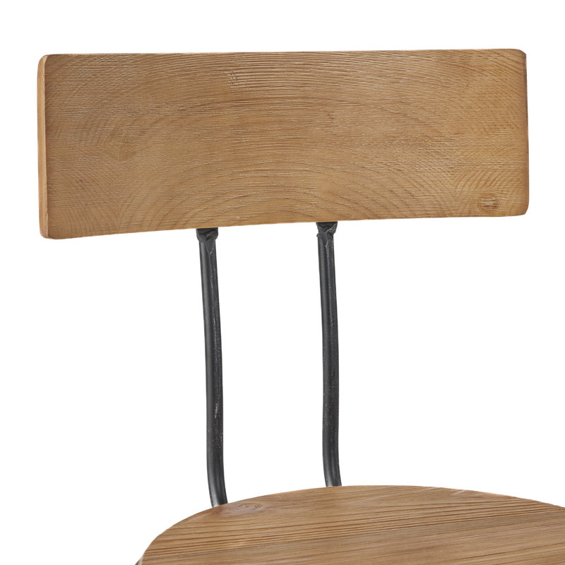Juventino Barstool With Fir Wood