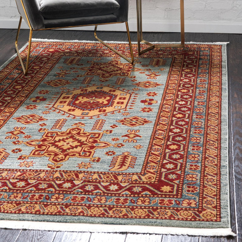Eesi Oriental Indoor Rug, Rectangle 7'10" x 10'