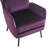 Accent Chair, Modern Living Room Armchair Comfy Upholstered Single Sofa Chair-2055765992