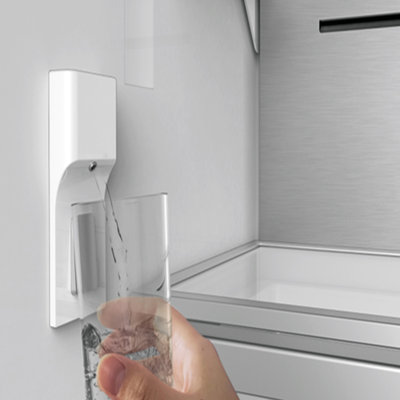 Kucht 36" 19.6 Cubic Feet Energy Star Built-in Built-in Panel Ready Rrefrigerator with Water and Ice Dispenser