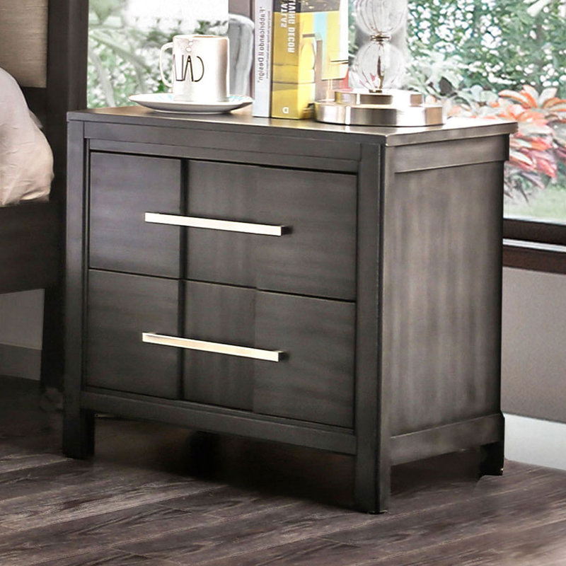 Table de chevet transitionnelle 1pc