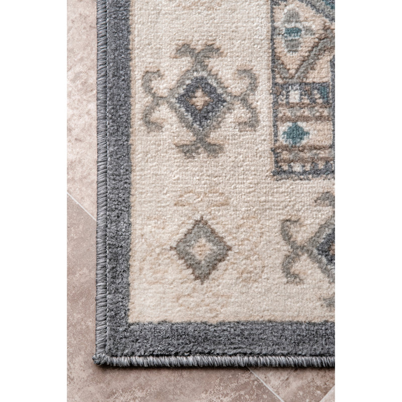 Tapis crème Montecito, Rectangle 5 pi x 8 pi