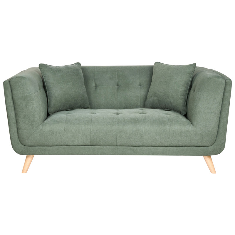 Sofa 2 Seater Temira Fabric Green
