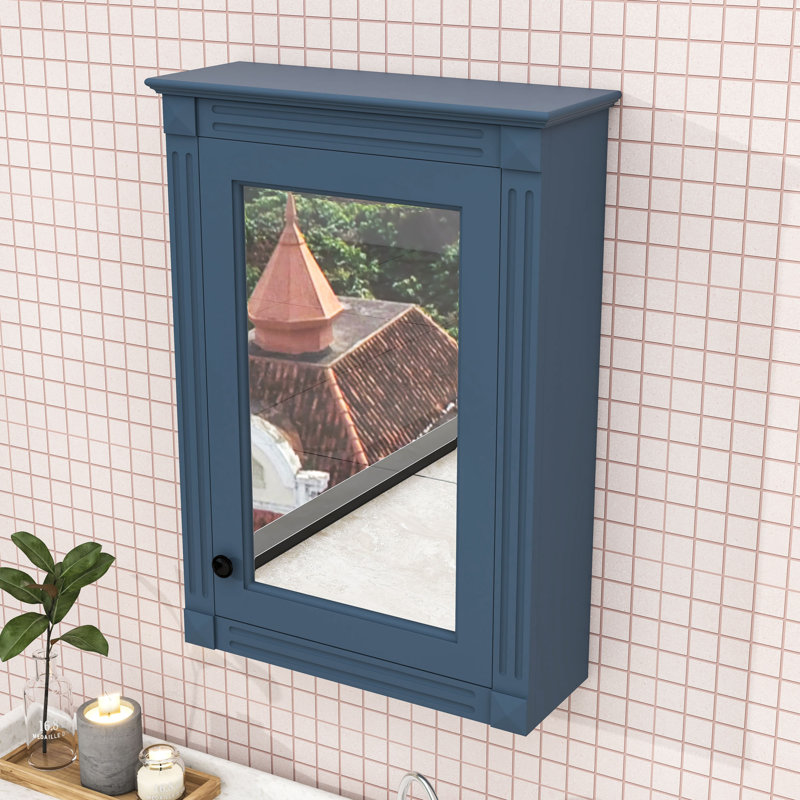 Pharmacie avec miroir et tablette réglable