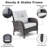 Bickleton Wicker/Rattan Outdoor Lounge Chair with Cushion-1043691802-1043691781