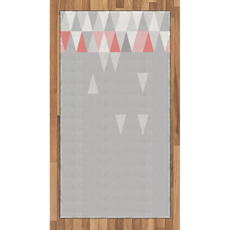 Abstract High Density Long Fiber Poly Threads Decorative Area Rug Carpet, Rectangle 2'7" x 5'