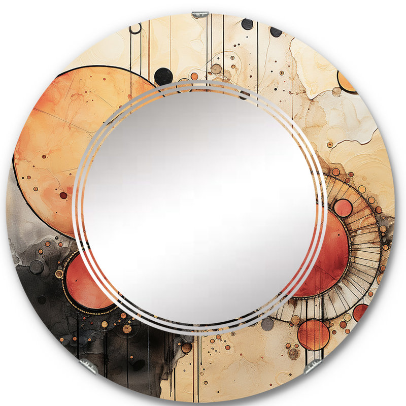 Miroir mural Waasil, 24 po x 24 po