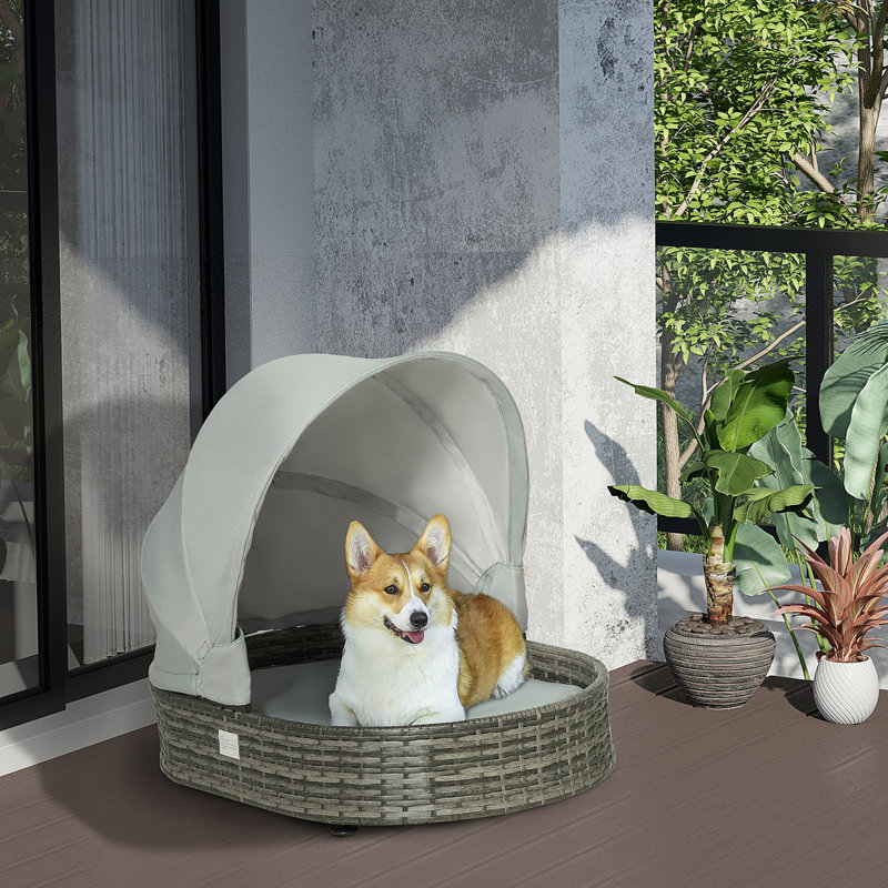 Wicker Pet Bed